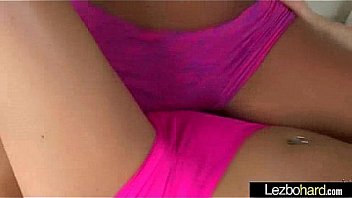 Naughty teen lesbian girls make love in sex act movie 01