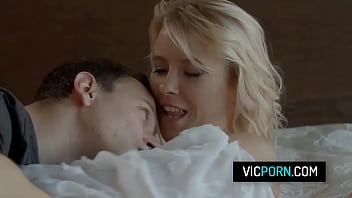 Hot teen getting banged from behind