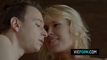 Hot teen getting banged from behind