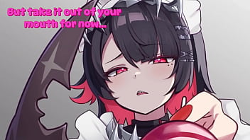 Become the little maid of ellen joe anime domination joi female lead foodplay degradation