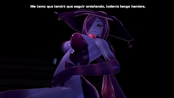 Monster girl prologue halloween special elf woman jumping a good cock with her neko sister