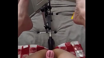 Fucking machine make me sing chastity slipped off in doggy lol have to size down immediately my girl dick alr