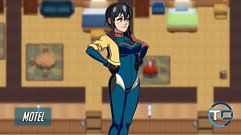 Superhero goes to the future and gets fucked by the villains 1