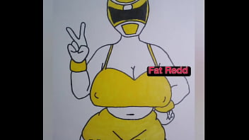 Multicolored sexy fighter