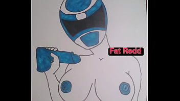 Multicolored sexy fighter