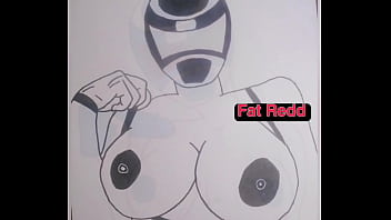 Multicolored sexy fighter