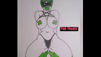 Multicolored sexy fighter