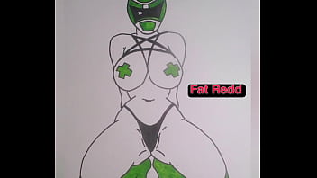 Multicolored sexy fighter