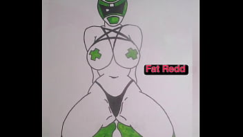 Multicolored sexy fighter