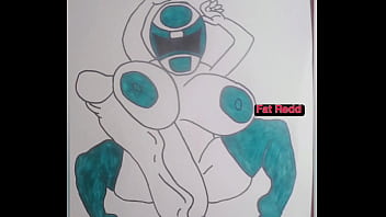 Multicolored sexy fighter