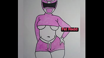 Multicolored sexy fighter