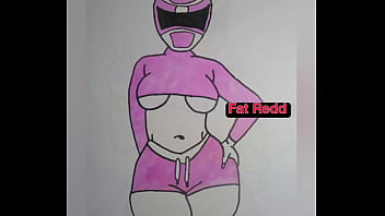 Multicolored sexy fighter