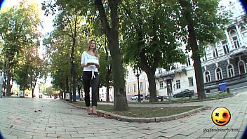 Naked and funny hold the cake pants rip red thong