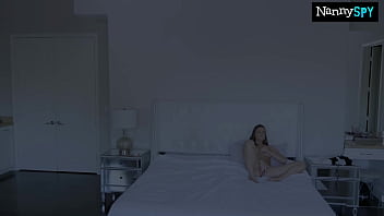 Nanny whore gets caught fucking her boss on halloween