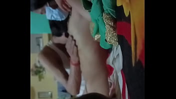 Indian bhabhi playing with devars dick