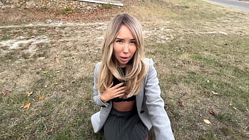 Foot massage for penis and fucking