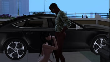 Young girl blowjob and gives your body to the client