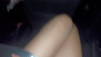 "marido não me come" fui passear de uber sem calcinha e motorista pediu pra ver minha xota vagina