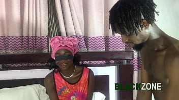 I tricked my step sister in the taste guessing game and i made her suck my cock