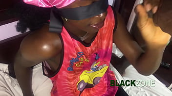 I tricked my step sister in the taste guessing game and i made her suck my cock