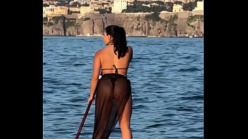 Beautiful ass on beach