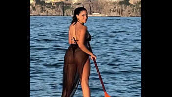 Beautiful ass on beach