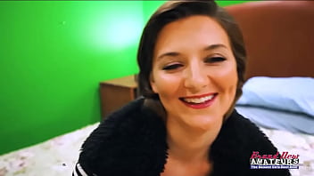 Horny busty brunette kylie finger fucks her pussy and gets deeply banged