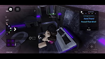 Girl gets fucked in roblox