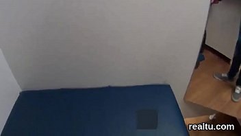 Striking czech teen is tempted in the mall and banged in pov
