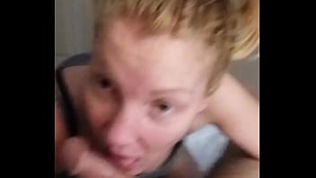 My girl goes at it w my cock and balls