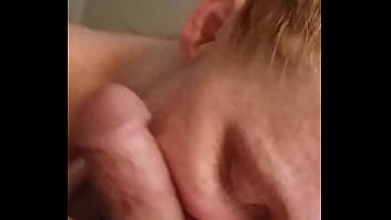 My girl goes at it w my cock and balls