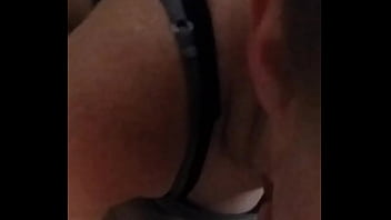 My girl goes at it w my cock and balls