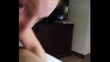 My girl goes at it w my cock and balls