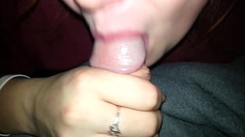 18 year old sucks cock and gets cumshot