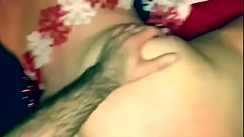 She’s tossed onto a bed and pounded really hard