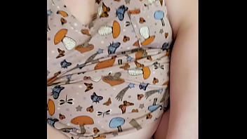 Giving my hairy pussy some dildo action