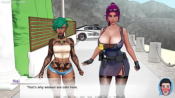 Divine heel 01 by eroniverse hot milf caught sucking and fucking a huge thick cock in public naughty public slut