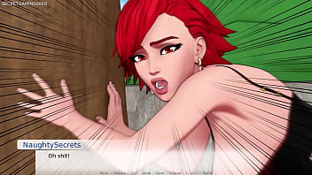 Divine heel 01 by eroniverse hot milf caught sucking and fucking a huge thick cock in public naughty public slut