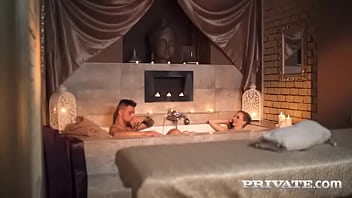 Cindy shine debuts in threesome with lady bug