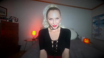 Jigsaw halloween joi & pussy play