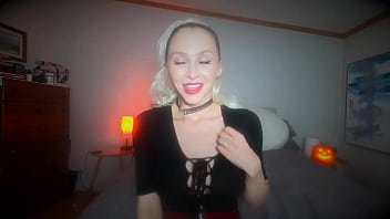 Jigsaw halloween joi & pussy play