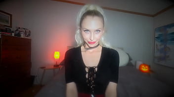 Jigsaw halloween joi & pussy play