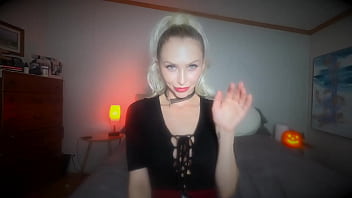 Jigsaw halloween joi & pussy play