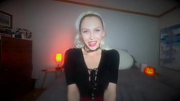 Jigsaw halloween joi & pussy play