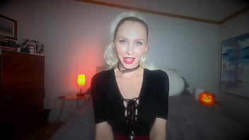 Jigsaw halloween joi & pussy play