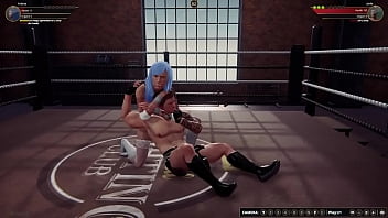 Ariana vs jerle nf3d mixed mma combat ring battle