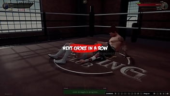 Ariana vs jerle nf3d mixed mma combat ring battle