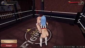 Ariana vs jerle nf3d mixed mma combat ring battle