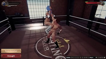 Ariana vs jerle nf3d mixed mma combat ring battle