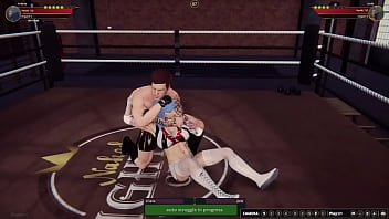 Ariana vs jerle nf3d mixed mma combat ring battle